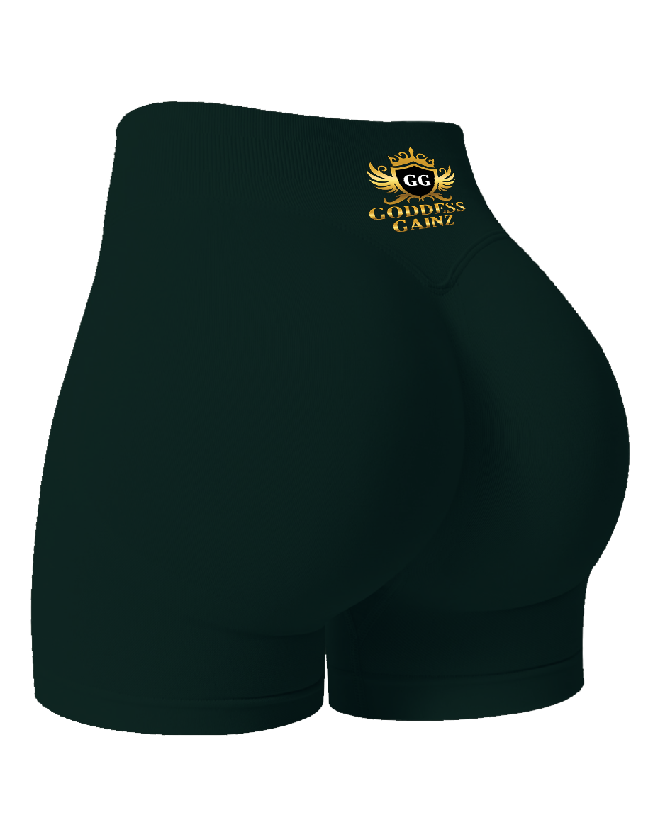 GG Fitness Shorts - Dark Green