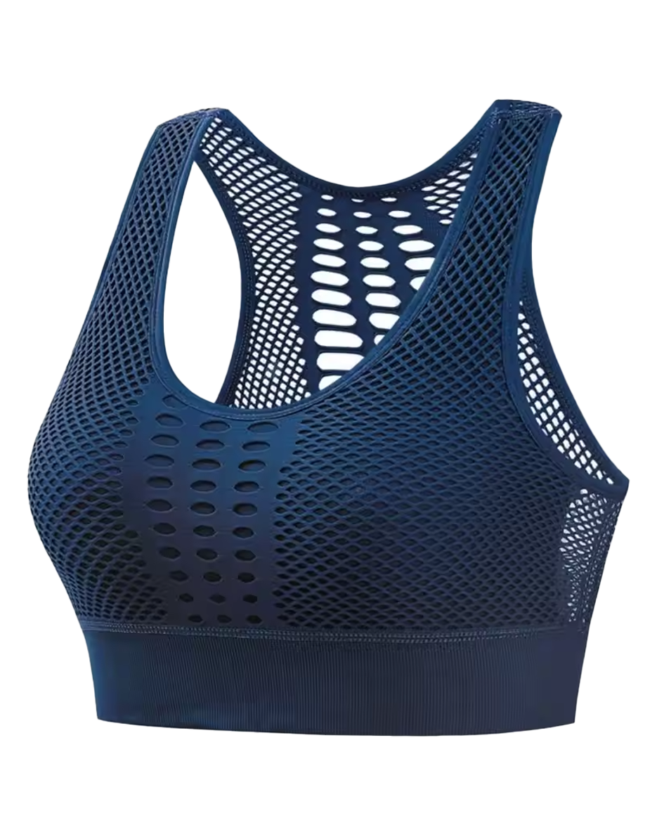 Goddess Gainz Sports Bra - Navy