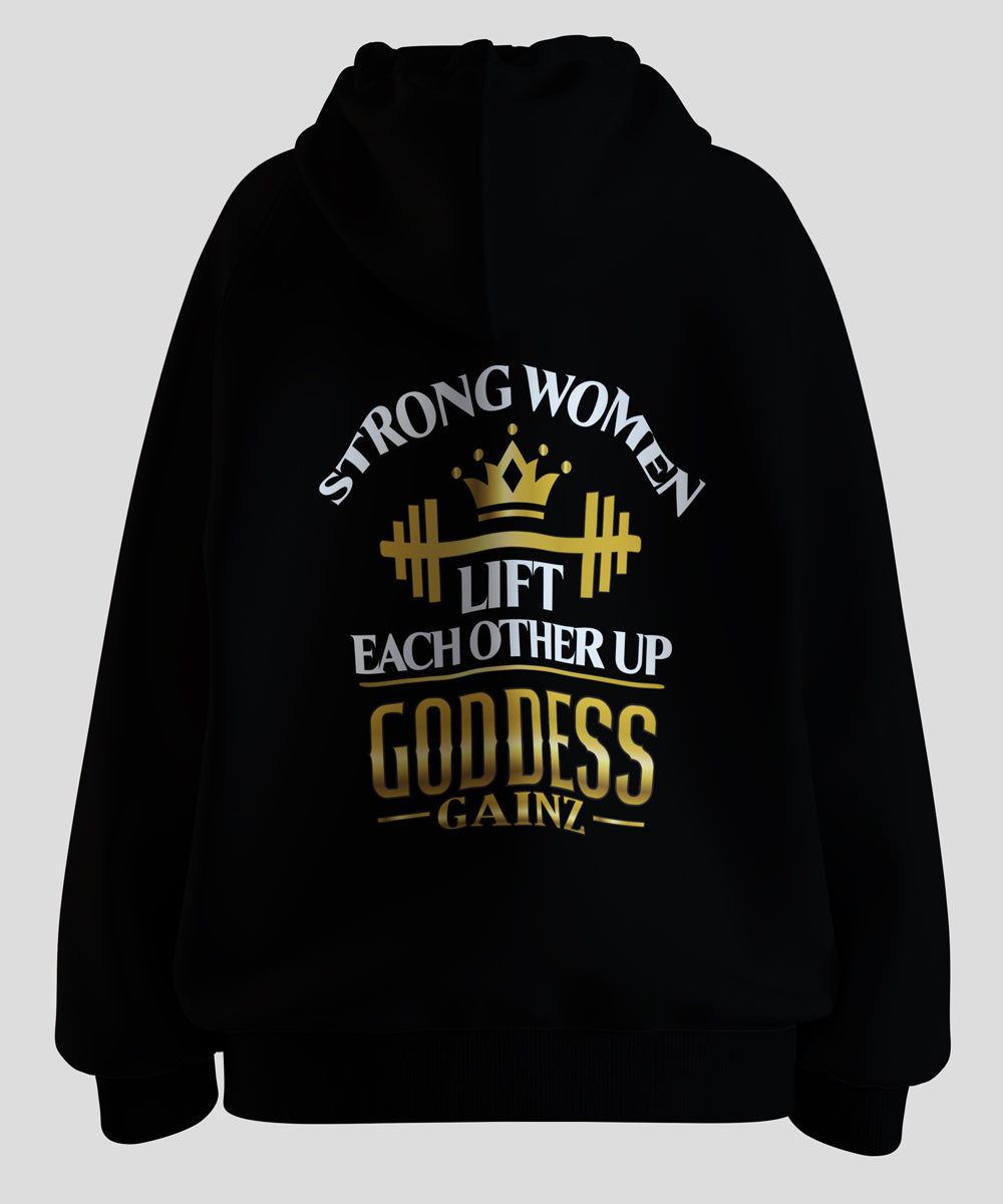 Strong Women Lift Each Other Up - Premium Hoodie - Cotton Care