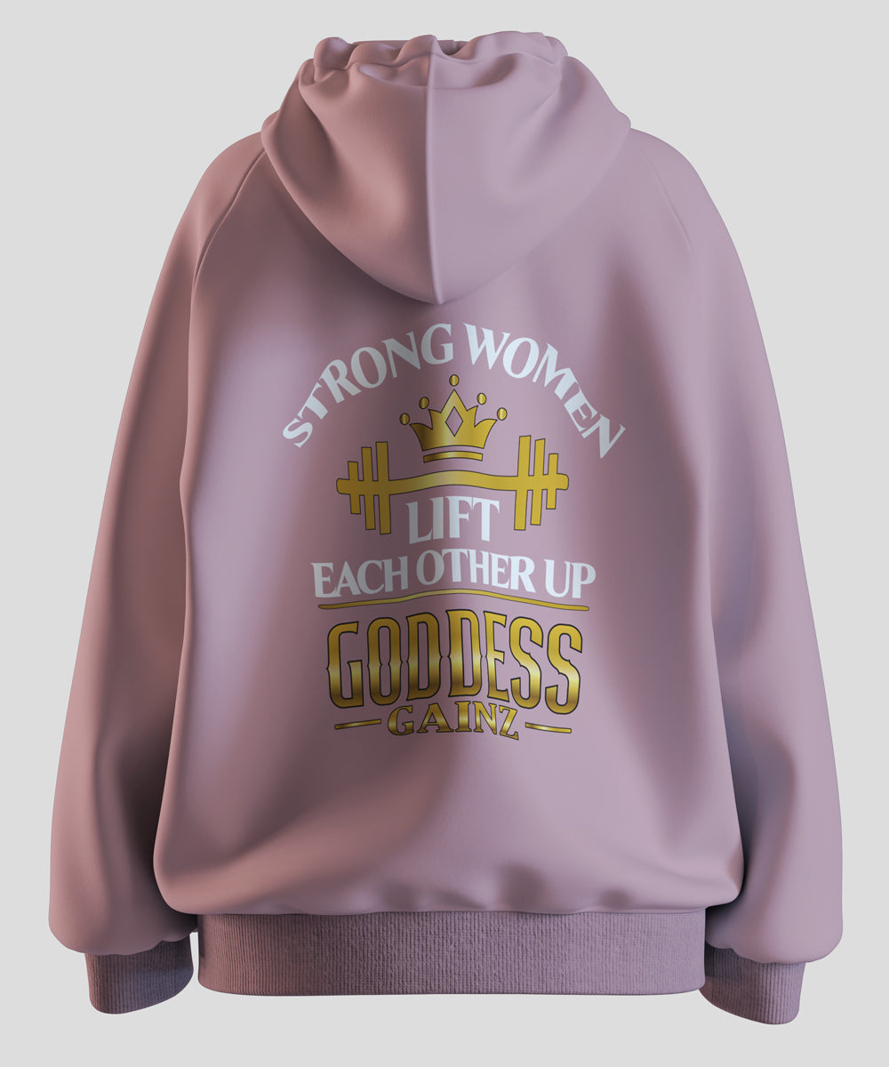 Strong Women Lift Each Other Up - Premium Hoodie - Cotton Care