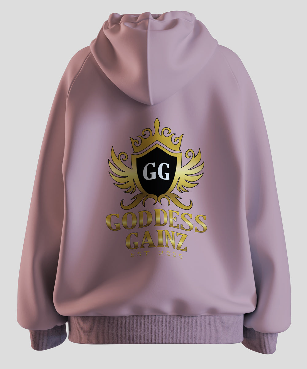 Goddess Gainz - Premium Hoodie - Cotton Care