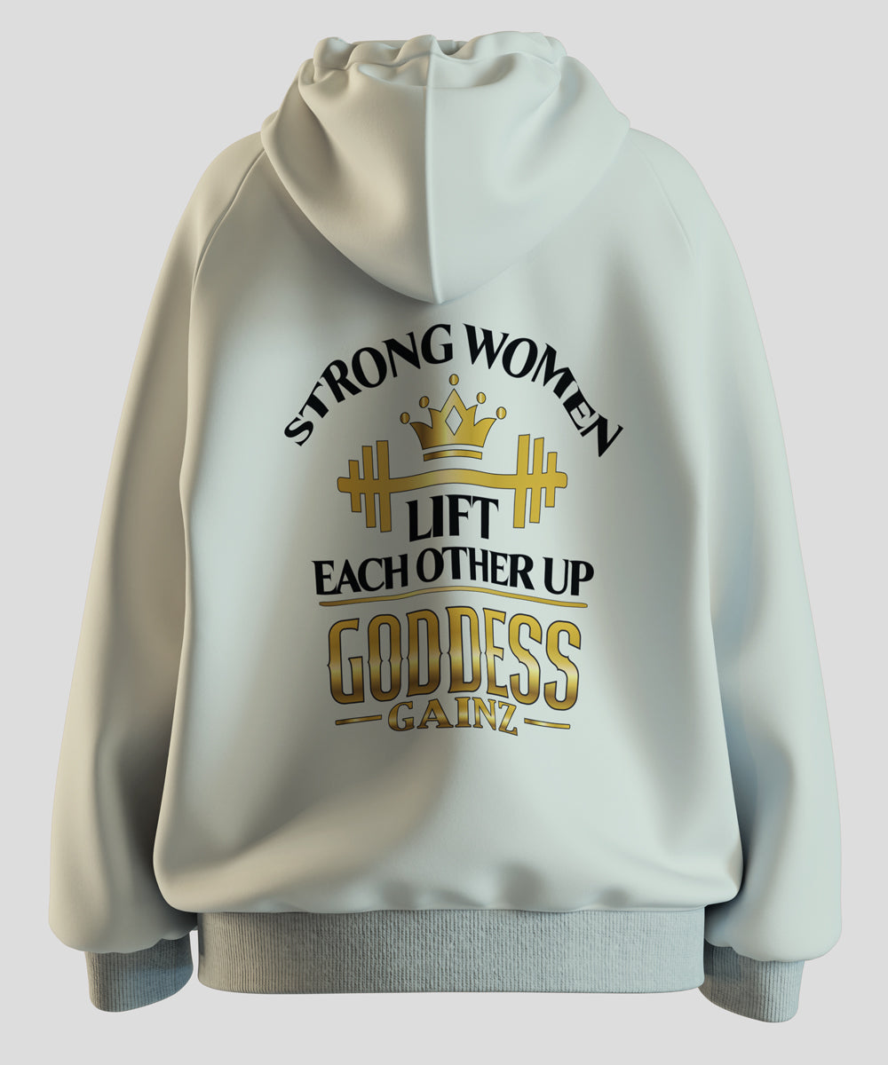 Strong Women Lift Each Other Up - Premium Hoodie - Cotton Care
