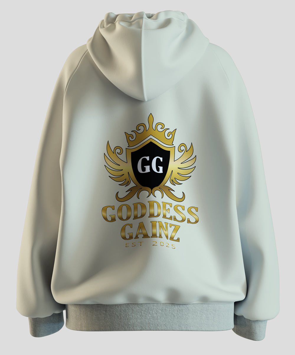 Goddess Gainz - Premium Hoodie - Cotton Care
