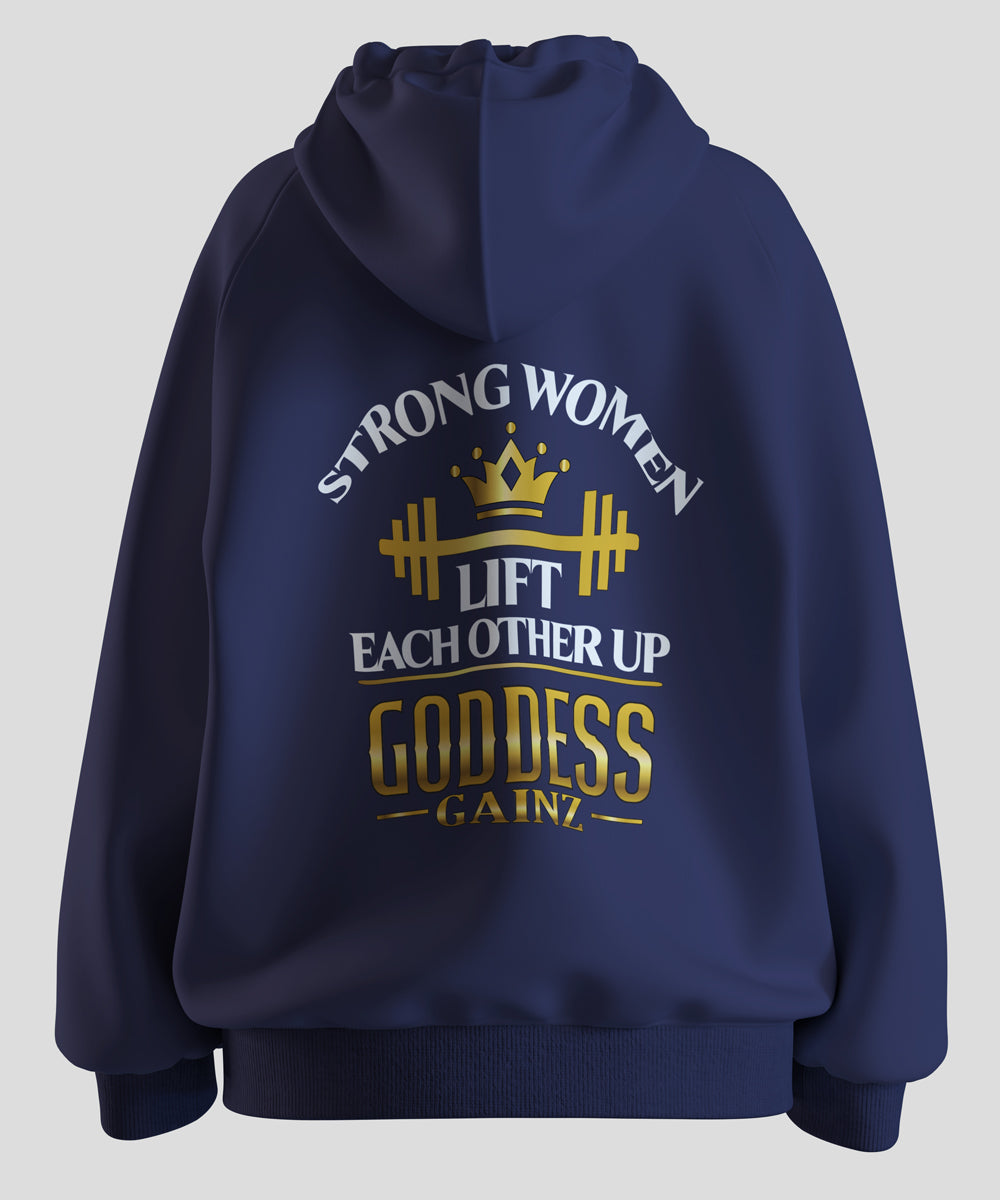 Strong Women Lift Each Other Up - Premium Hoodie - Cotton Care