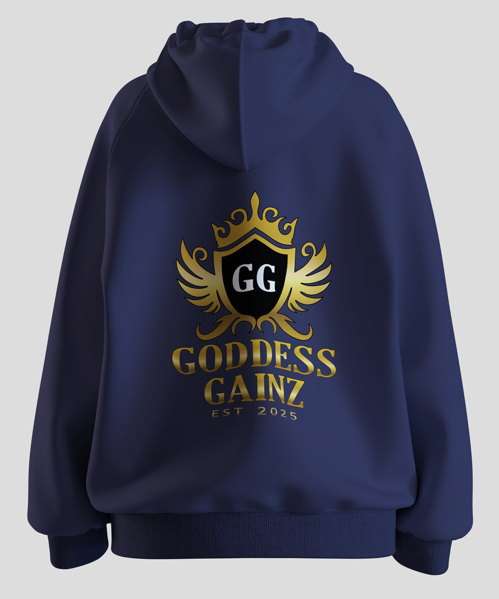 Goddess Gainz - Premium Hoodie - Cotton Care