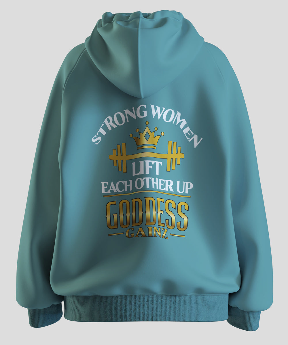 Strong Women Lift Each Other Up - Premium Hoodie - Cotton Care