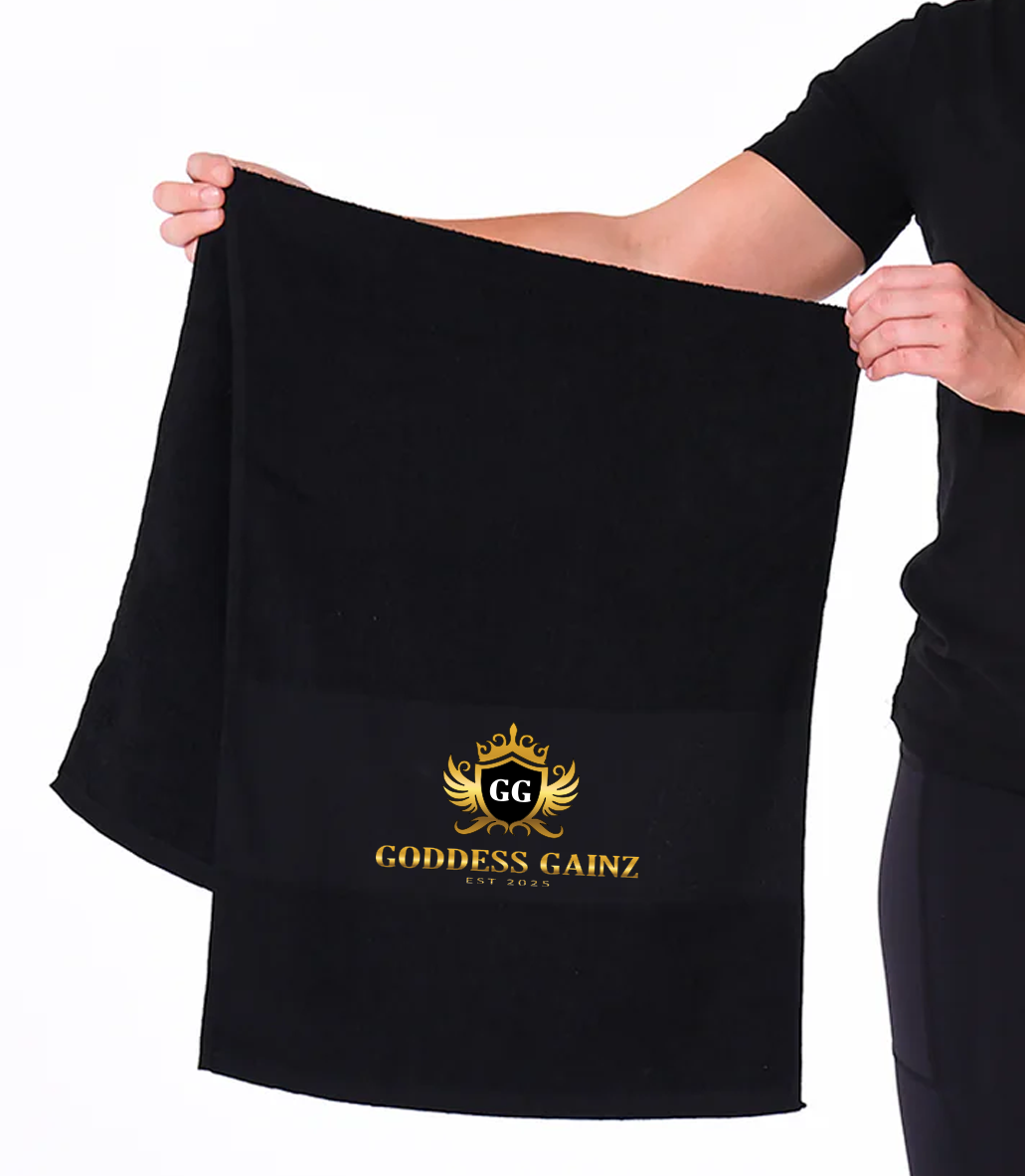 Gym Towel - Black